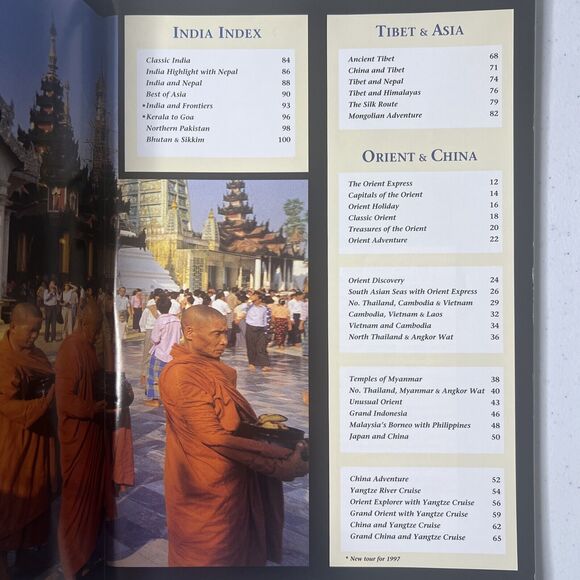 Travcoa Orient China India 1987 Paperback Edition Travel Guide‎ Luxury Travel - Picture 3 of 4